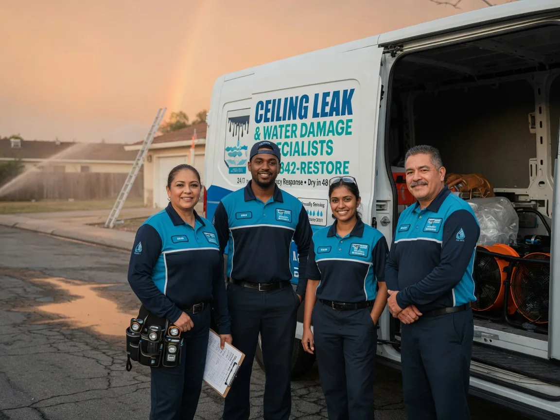 Ceiling Leak Cleanup company in Battery Park, VA