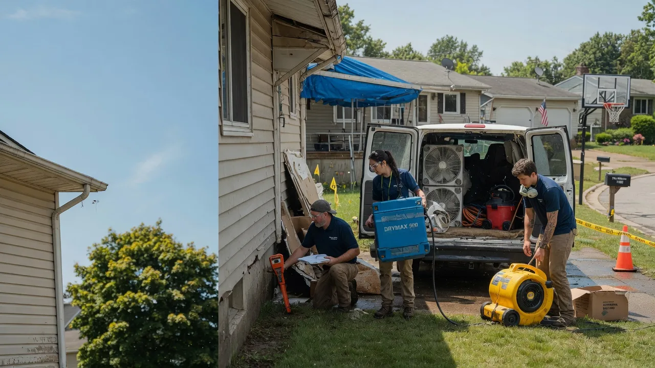 Ceiling Leak Cleanup in Battery Park, VA near me